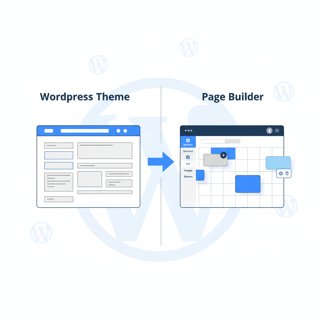 Perbedaan Tema dan Page Builder di WordPress: Panduan Lengkap untuk Pengguna WordPress